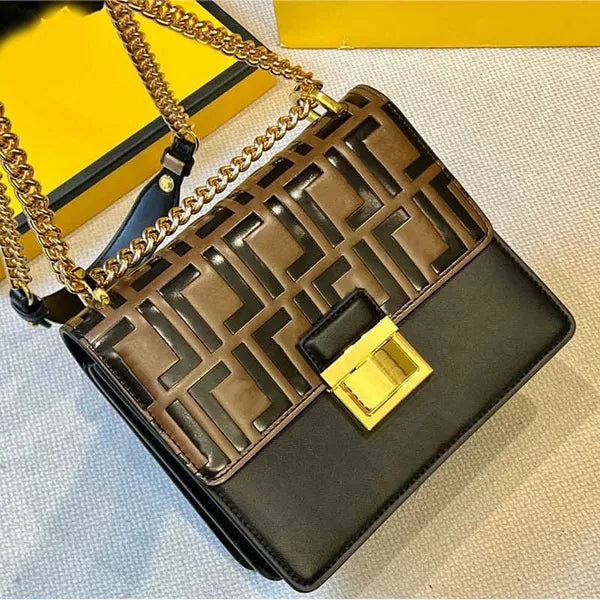 Designer Women Bag Shoulder Bags Evening Print Chain Underarm Square Luxurys Handbag Letter Pattern Messenger Crossbodybags Purses 231208