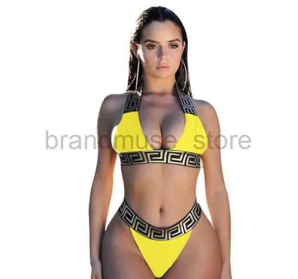 Women's Swimwear Womens Bikini Swimwear Sexy Bathing Suits Girl Swimsuit tee Women Medusa Swim Suit Bikinis apes Designer set J230522