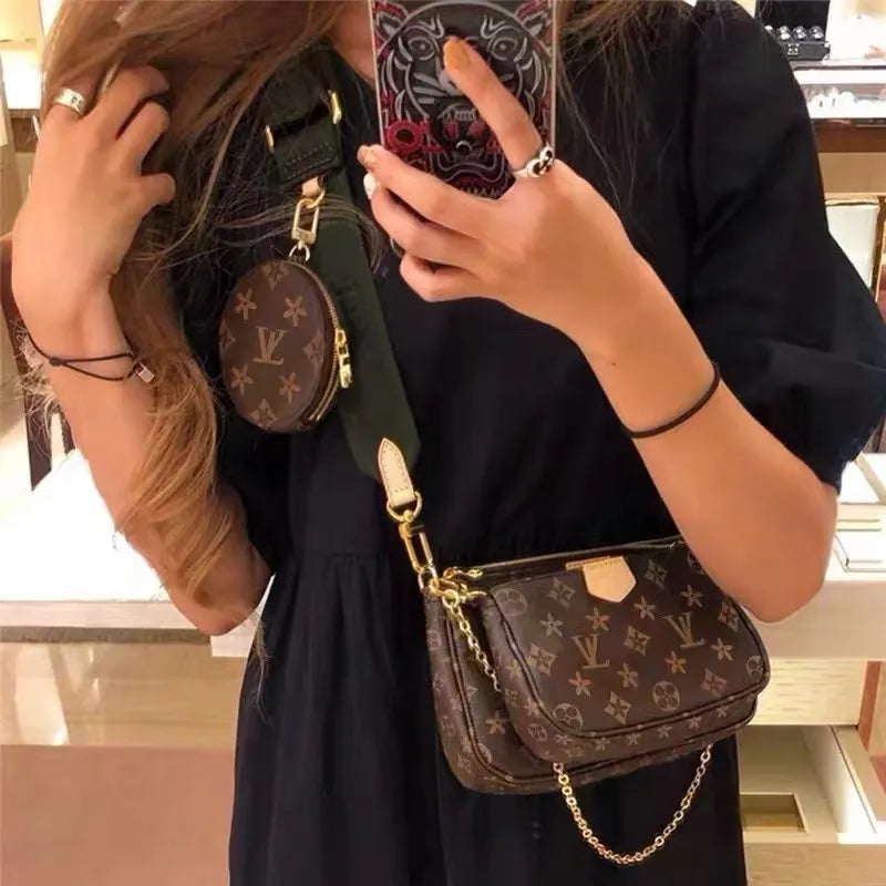 10A designer bag Women Pochette metis Fashion high Quality Luxury Handbags Cross Body Removable Shoulder Straps tote Purse three-in-one Leather wallets DHgate bags