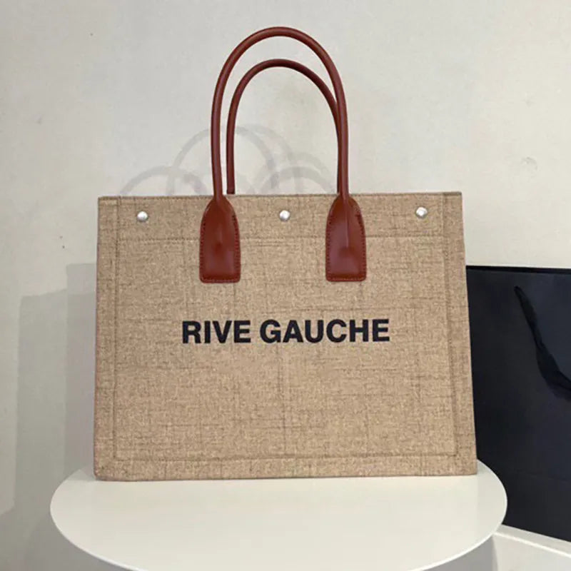 tote bag Designer bags shopping bag RIVE GAUCHE Luxury Handbag Fashion Shoulder Bags Luxury Women's Bags summer women bag Vacation bag Large underarm bag