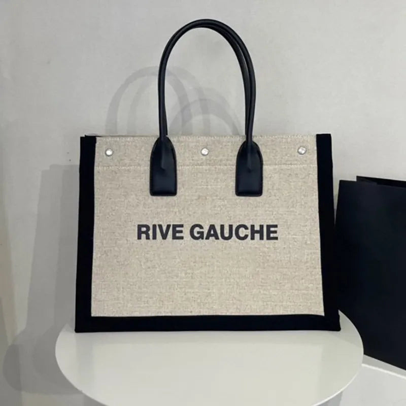 tote bag Designer bags shopping bag RIVE GAUCHE Luxury Handbag Fashion Shoulder Bags Luxury Women's Bags summer women bag Vacation bag Large underarm bag