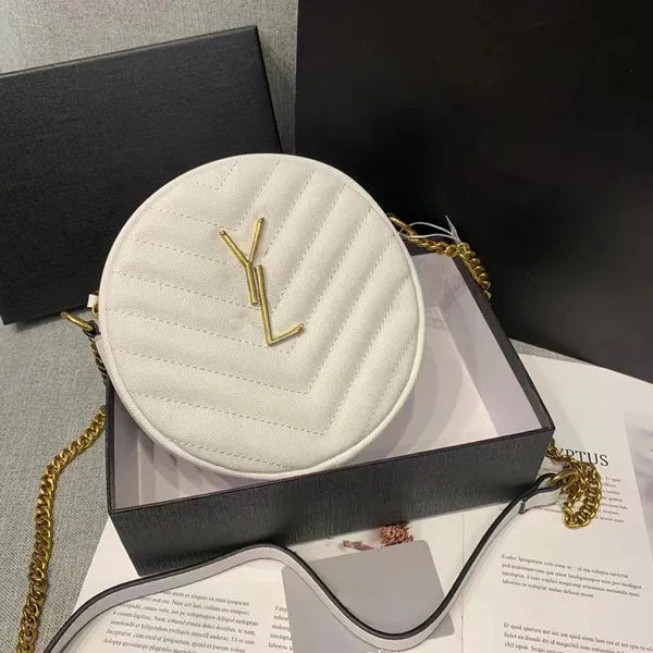 Fashion Round Bag For Women travel Luxury Handbags Women Bags Designer Chain Purse socialite Fashion Shoulder Bag and Crossbody Bags