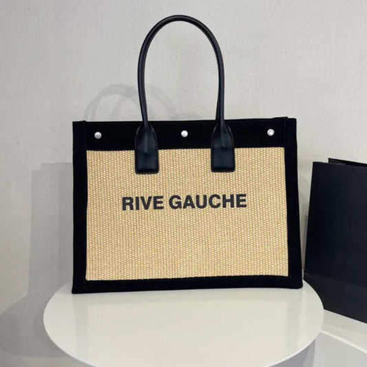 tote bag Designer bags shopping bag RIVE GAUCHE Luxury Handbag Fashion Shoulder Bags Luxury Women's Bags summer women bag Vacation bag Large underarm bag