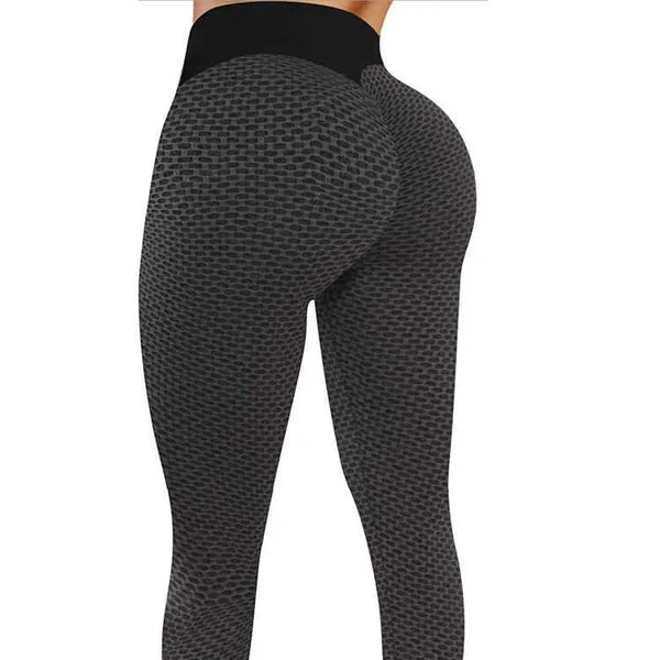 Womens mesh leggings Skinny Sculpting Yoga Track Pants elastic plus size training pants trousers Fashion sweatpants hip lift gym jogging pant