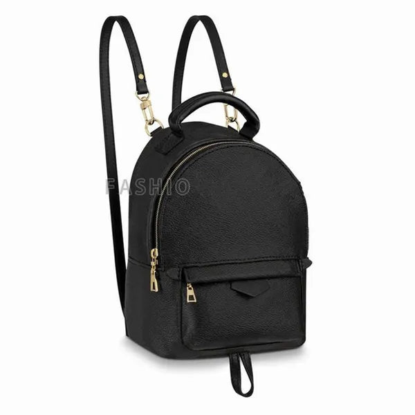 New High Quality Arrival PU Leather Backpack Bag Louise Womens Viuton Backpacks PALM Designer Backpacks vutton Bags Fashion Casual SPRINGS Small Back pack Style