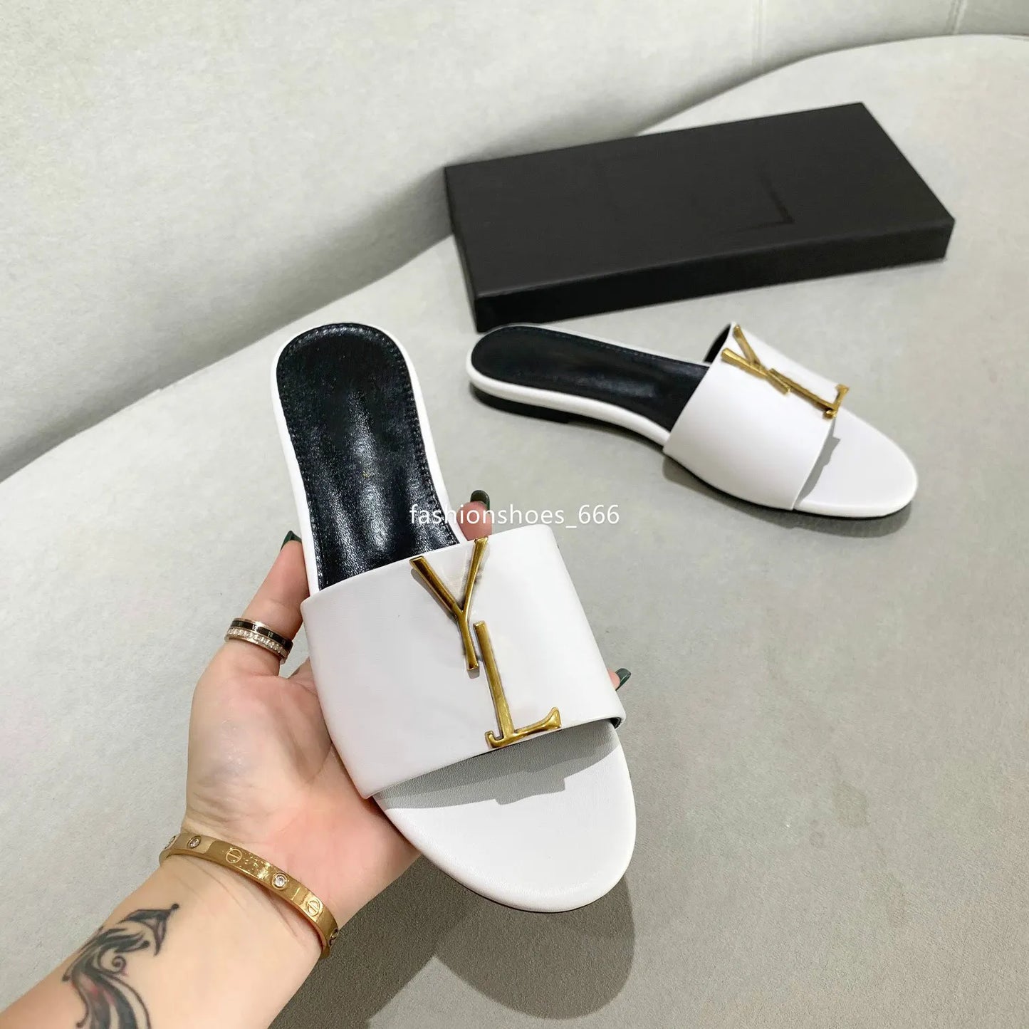 2023 luxuries designer Men's Women's Slippers Sandals Shoes Slide Summer Fashion Wide Flat Flip Flops With Box Size 35-42