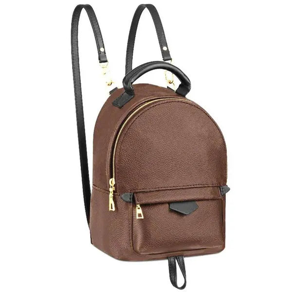 New High Quality Arrival PU Leather Backpack Bag Louise Womens Viuton Backpacks PALM Designer Backpacks vutton Bags Fashion Casual SPRINGS Small Back pack Style