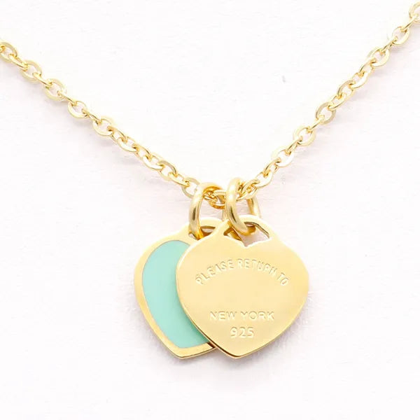 For Gold Necklace Women Trendy Jewlery Bracelets Designer Costume Cute Necklaces Fashion Luxurious Jewellery Custom Chain Elegance Heart Pendant Necklaces Gifts