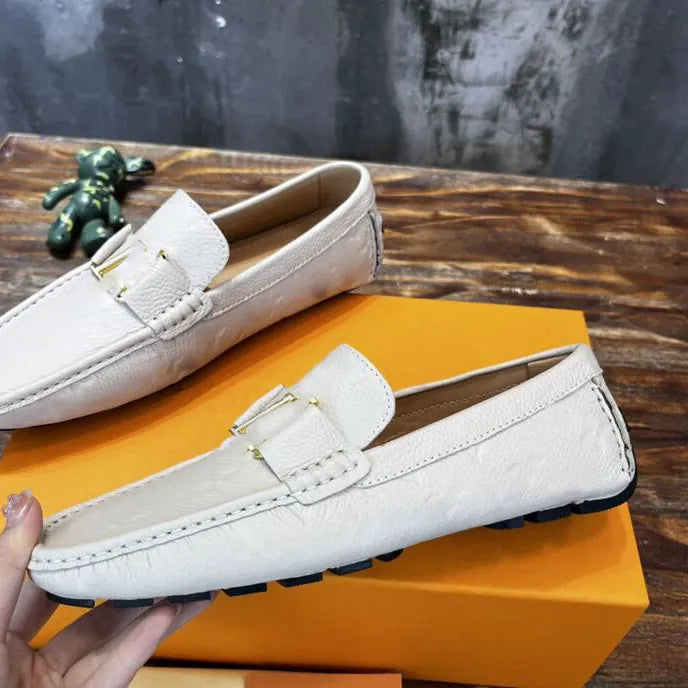 ARIZONA HOCKENHEIM MOCASSIN Men Designer Loafers Shoes Fashion Mens Genuine Leather Velet Outdoor Platform Casual Shoe Trainers Drivers Sneakers