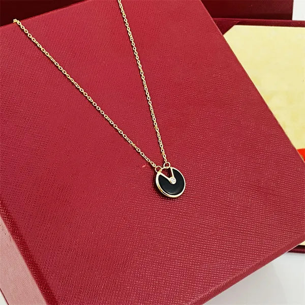 For Gold Necklace Women Trendy Jewlery Bracelets Designer Costume Cute Necklaces Fashion Luxurious Jewellery Custom Chain Elegance Heart Pendant Necklaces Gifts