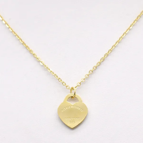 designer necklace for women jewlery gold necklaces fashion luxury jewelry heart pendant necklaces gifts