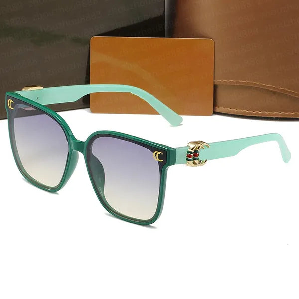 2023 HOT new Luxury Designer Brand square Sunglasses Designer Sunglass High Quality eyeglass Women Men Glasses Womens Sun glass UV400 lens Unisex With box 3621